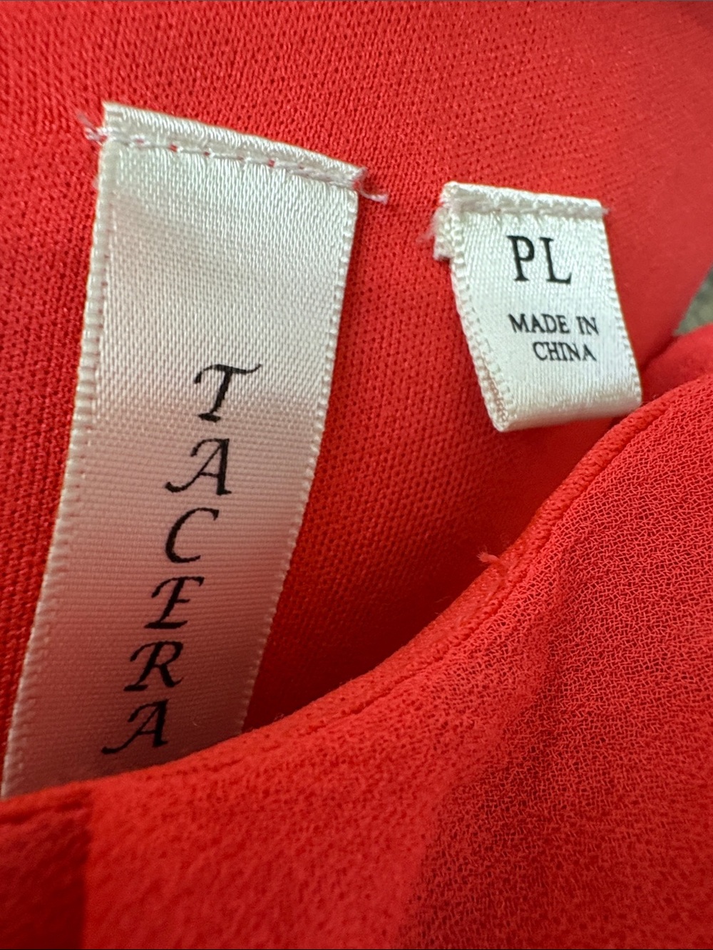 Tacera Coral-Red Spaghetti-Strap Maxi Dress - Picture 2 of 6